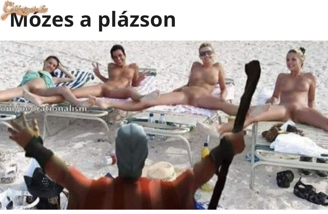 Mózes a plázson