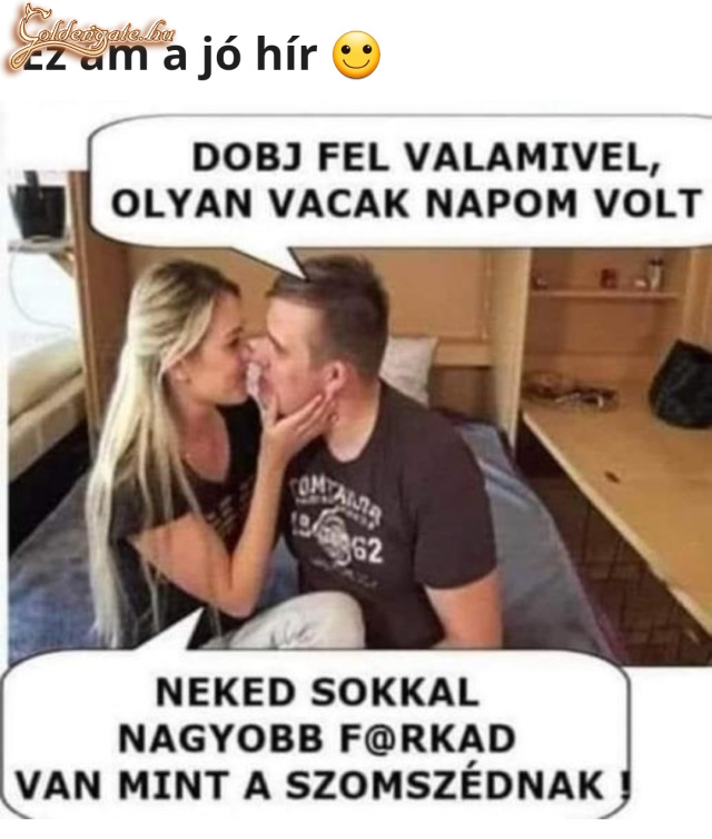 Dobj fel valamivel