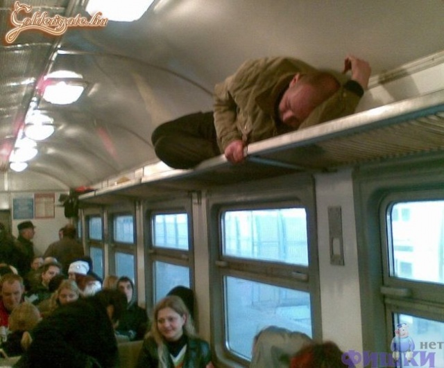 Ha nincs ülőhely...