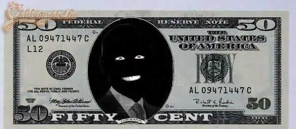 Az új, papír ötvenes