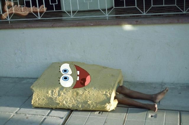Spongyabob elfáradt