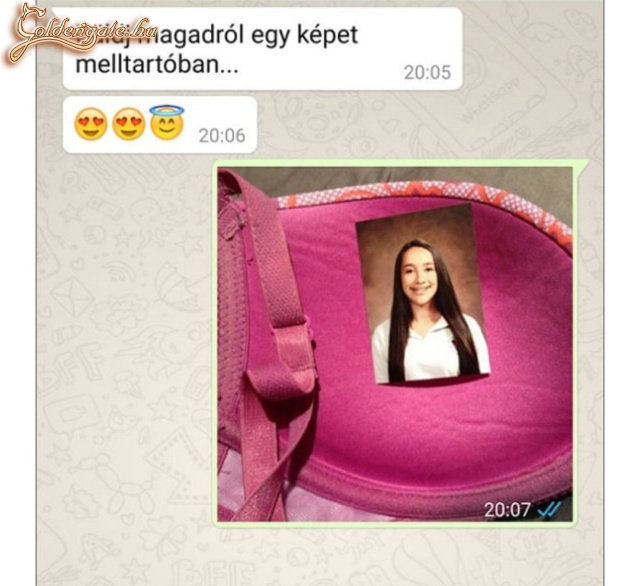 És küldte!