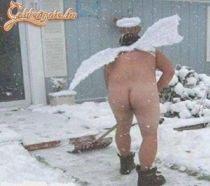 Jön az angyal és segít!