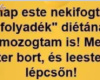 Valahol el kell kezdeni!