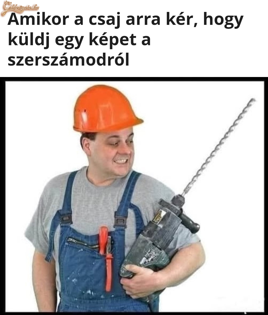 Kép a szerszámodról