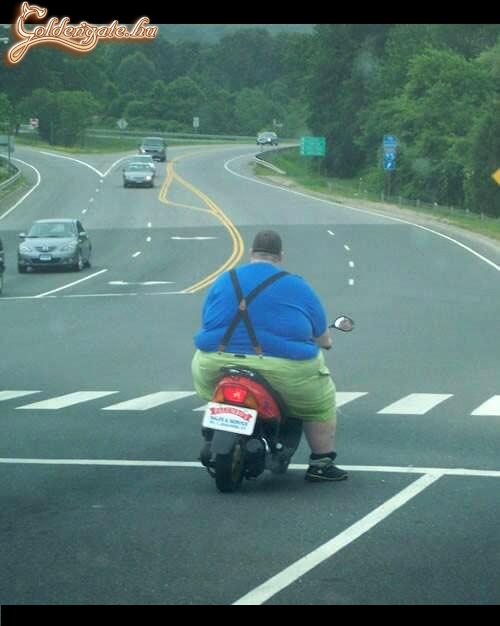 Gyalog vagy motoron???