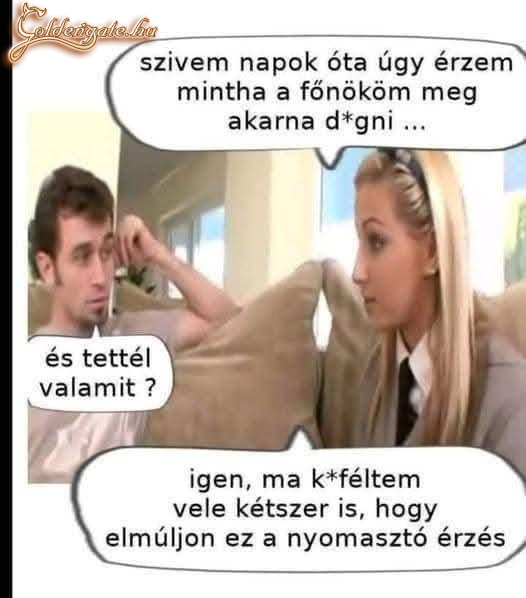 Megkönnyebbülés....