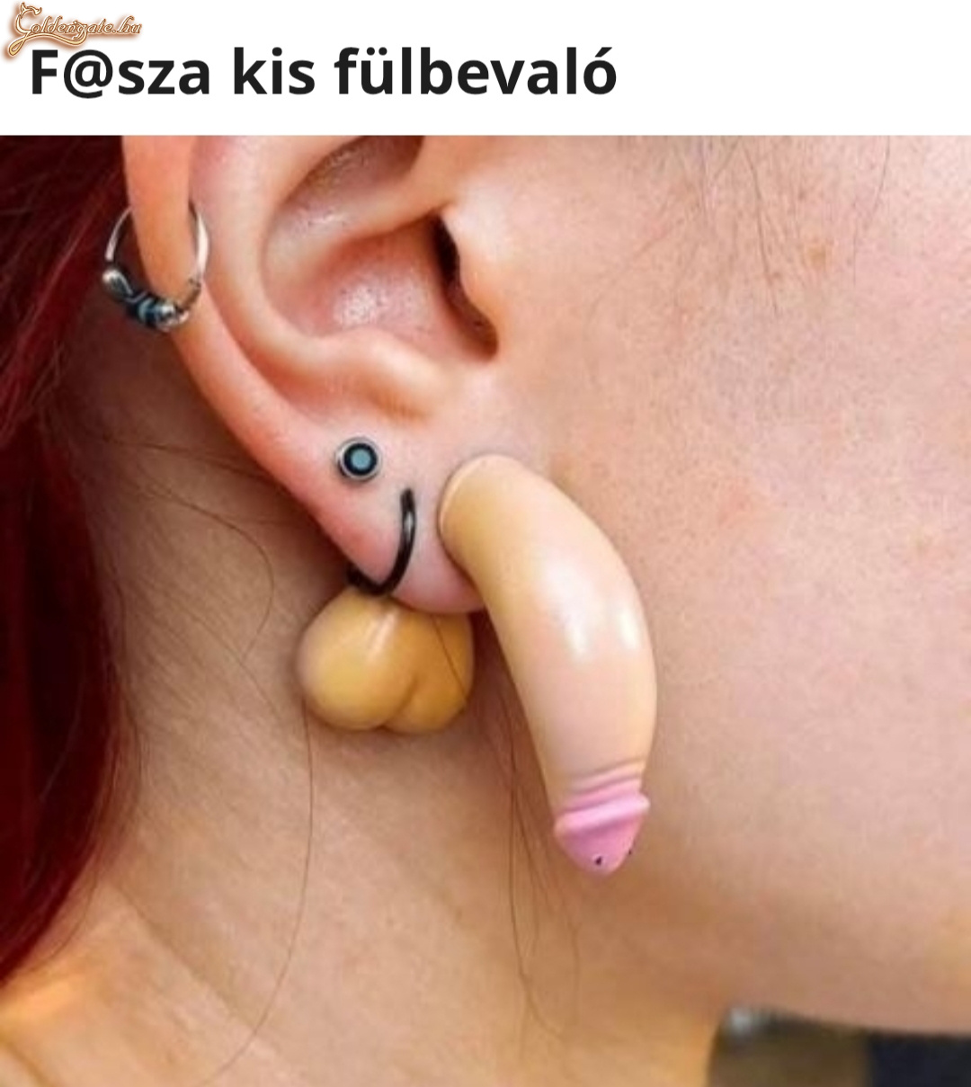Fasza fülbevaló