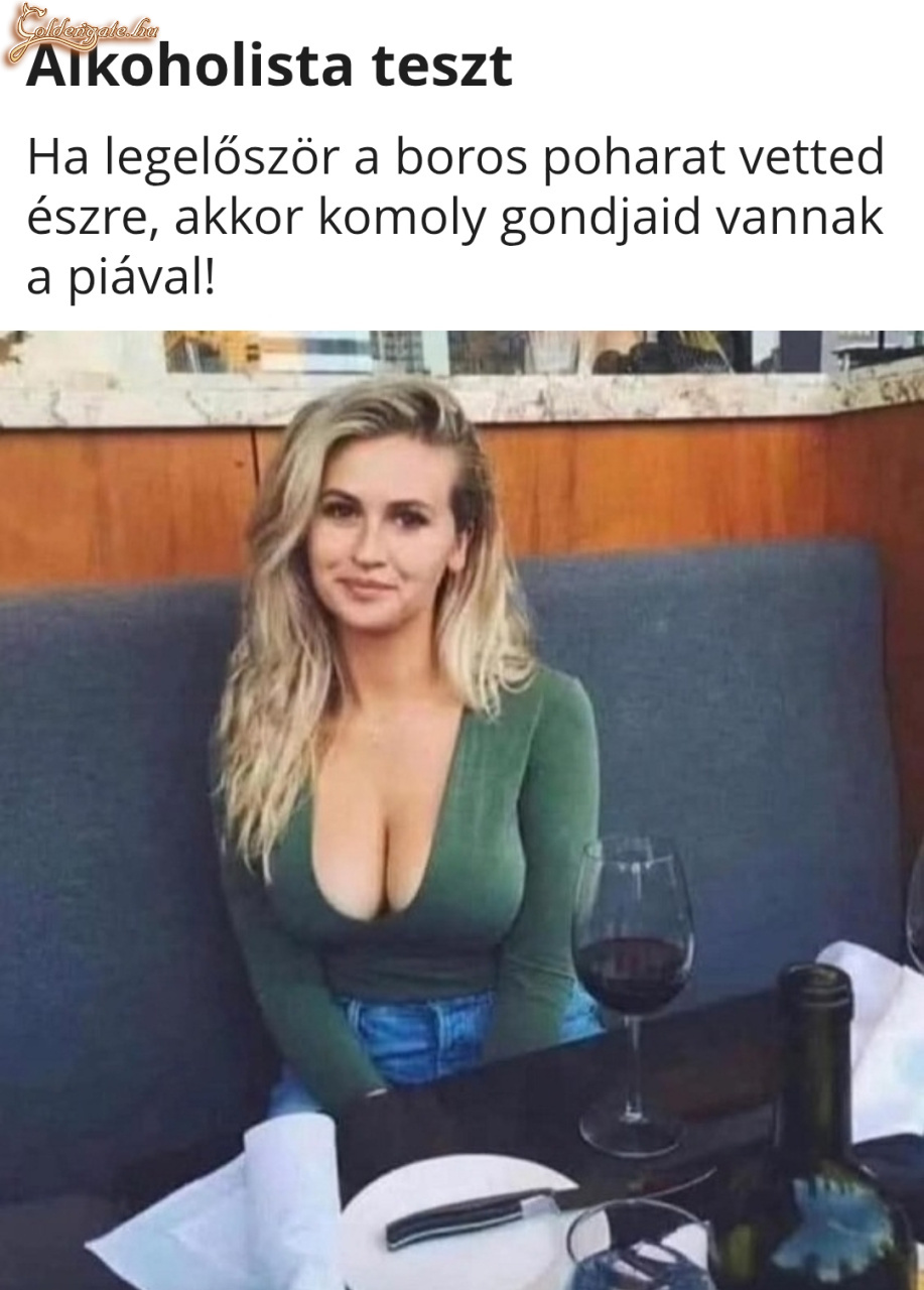 Alkoholista teszt pasiknak