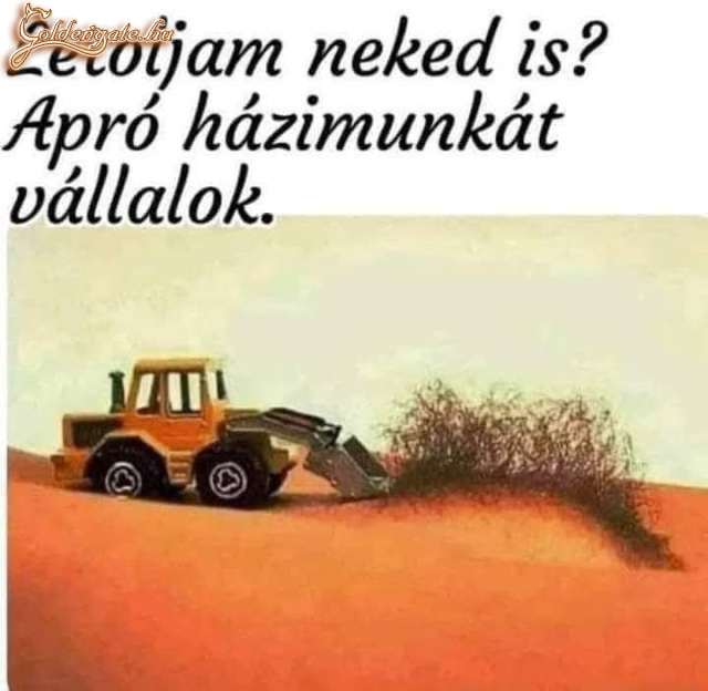 Fizetés természetbe!