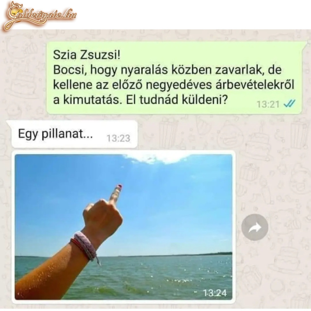 Kimutatás elküldve