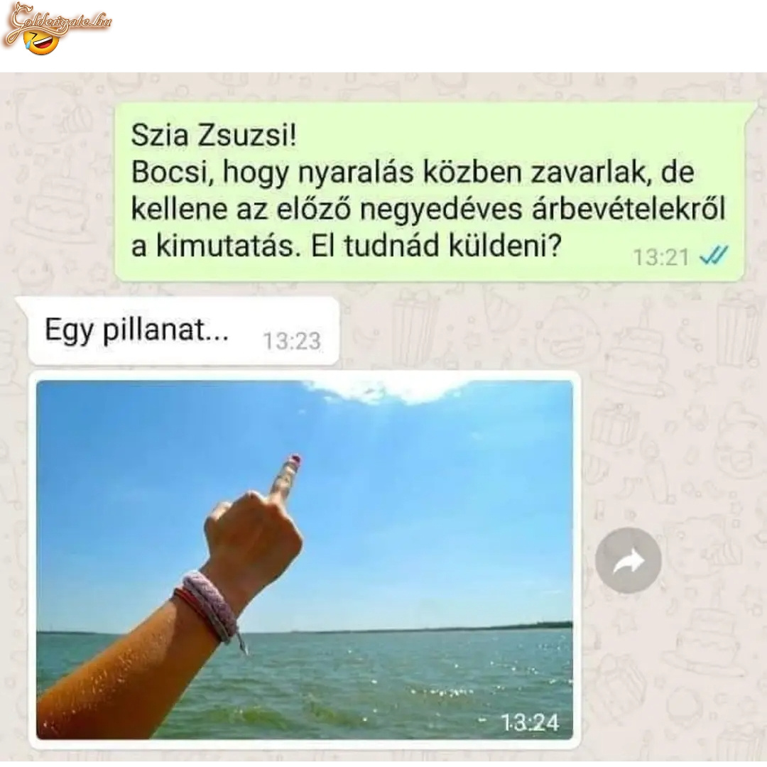 Kimutatás elküldve