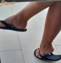 Tengerparti séta után footjob - 9. kép
