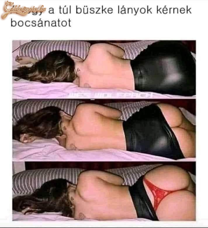 Ahogy a túl büszke lányok kérnek bocsánatot!