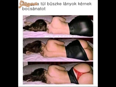 Ahogy a túl büszke lányok kérnek bocsánatot!