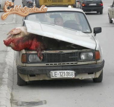 ha nem fér be a csomagtartóba