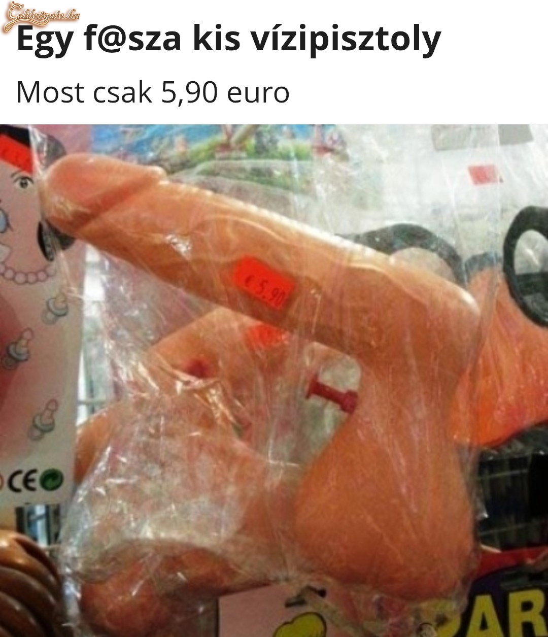 Fasza vízipisztoly