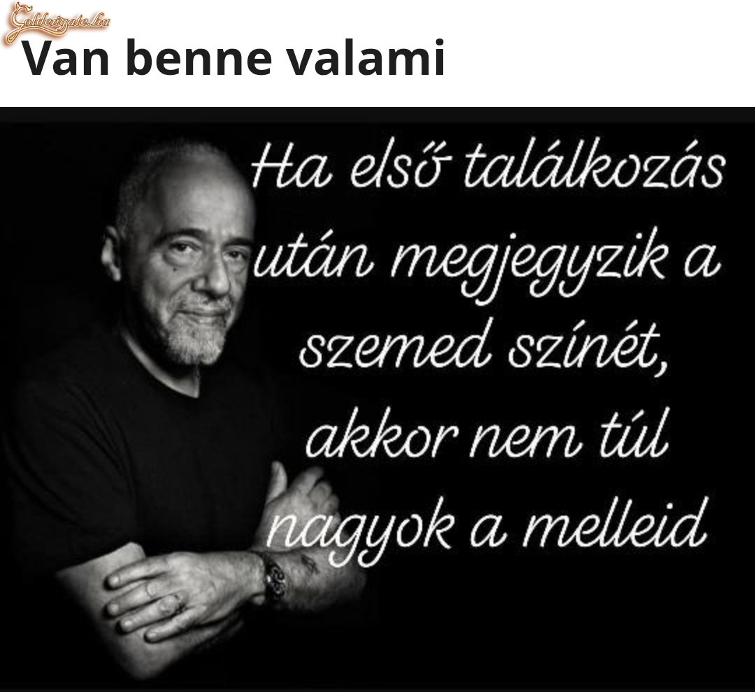 Van benne valami