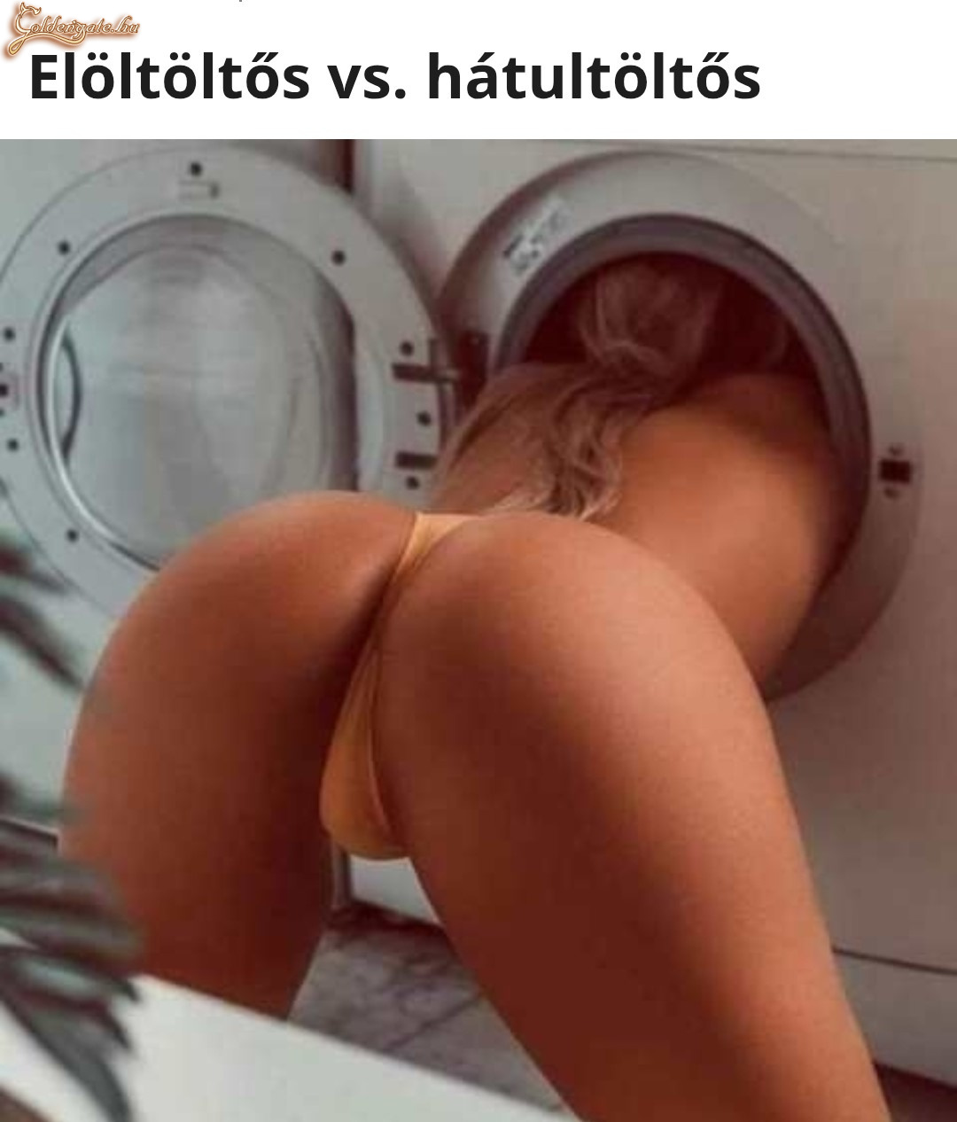 Elöltöltős vs. hátultöltős