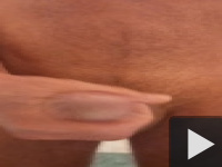 Fürdés után egy kis masztizás