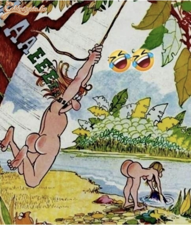 Ma reggel a szokottnál is kanosabb az őserdő hőse