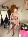 fishnet, tail, anal plug - 1. kép