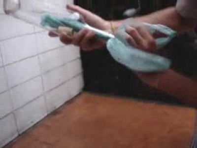 Dugóhúzás szatyorral