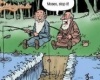 Mózes horgászik