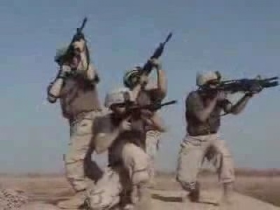 Amerikai katonák Irakban