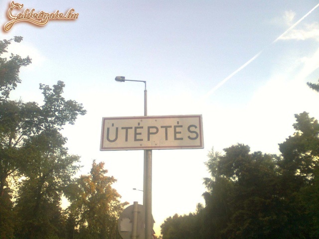 Útépítés fail