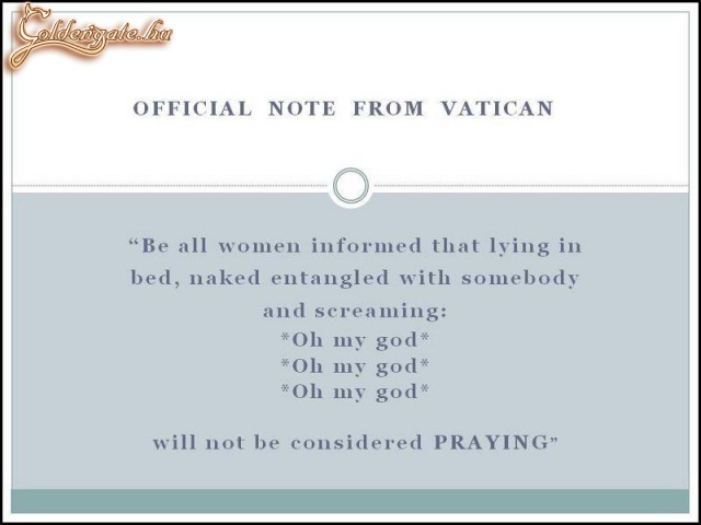 Vaticán figyelmeztetés