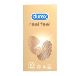 Durex Real Feel - latexmentes óvszer (10db)