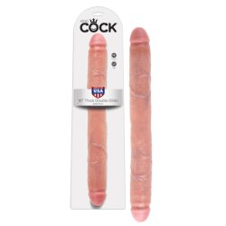 King Cock 16 páros nagy dildó (41 cm) - natúr