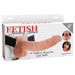 Fetish Strap-on 9 - felcsatolható dildó (natúr)