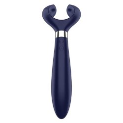Satisfyer Endless Fun - akkus, vízálló párvibrátor (kék)