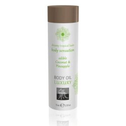 Shiatsu Luxury - ehető masszázsolaj - kókusz-ananász (75ml)