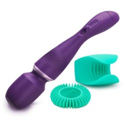 We-Vibe Wand - akkus, okos masszírozó vibrátor (lila)