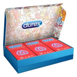 Durex Feel Intimate - vékonyfalú óvszer csomag (3 x 12db)