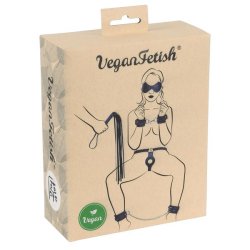 Vegan Fetish - kötöző szett (7 részes) - fekete