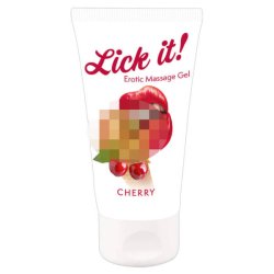 Lick it! - 2in1 ehető síkosító - cseresznye (50ml)