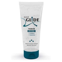 Just Glide Premium Original - vegán, vízbázisú síkosító (200ml)