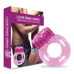 Love in the Pocket - egyszeri vibrációs péniszgyűrű (pink)