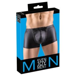 Svenjoyment - strasszos cipzáros matt boxer (fekete)