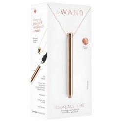 le Wand - luxus vibrátor nyaklánc - (rose gold)