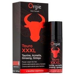 Orgie Touro XXXL - erekció fokozó krém férfiaknak (15 ml) Orgie Touro XXXL - erekció fokozó krém férfiaknak (15 ml)