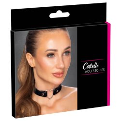 Cottelli - szíves nyakpánt (fekete) Cottelli - szíves nyakpánt (fekete)