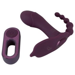 Beau Coeur Ariva - hordható 3in1 bugyivibrátor nőknek (lila) Beau Coeur Ariva - hordható 3in1 bugyivibrátor nőknek (lila)