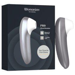 Womanizer Pro - léghullámos csiklóizgató (szürke) Womanizer Pro - léghullámos csiklóizgató (szürke)