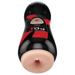 PDX Elite - vibrációs popsi maszturbátor férfiaknak (testszínű) PDX Elite - vibrációs popsi maszturbátor férfiaknak (testszínű)