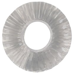 Pulselock Cocktura - bordázott TPE péniszgyűrű (átlátszó) - 19mm Pulselock Cocktura - bordázott TPE péniszgyűrű (átlátszó) - 19mm